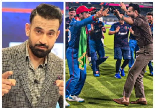 Irfan Pathan Out.
