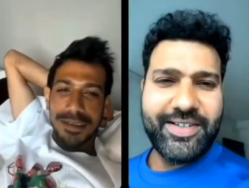 Rohit - Chahal Funny Video.