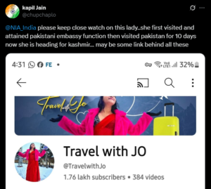 Jyoti Malhotra News