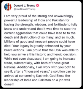 Ceasefire India Pakistan
