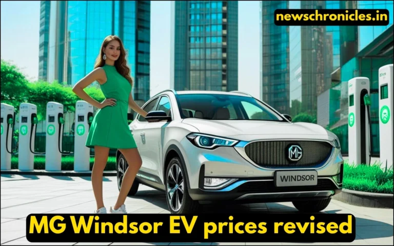 MG Windsor EV prices revised