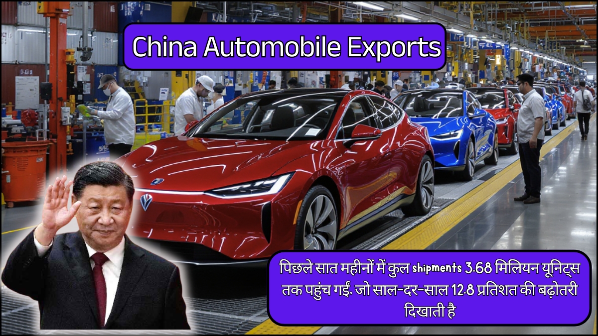 China automobile exports